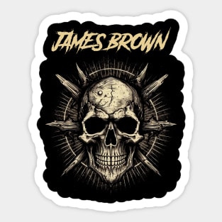 JAMES BROWN MERCH VTG Sticker